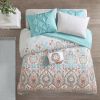 Boho Comforter Set with Bed Sheets, Twin/Twin XL
