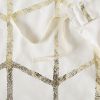 Metallic Printed Duvet Cover Set, Twin/Twin XL