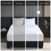 Cool/Warm Reversible Waterproof and Stain Release Mattress Pad, Queen size