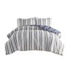 Striped Reversible Comforter Set, Twin/Twin XL
