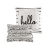 Metallic Triangle Print Comforter Set, Twin/Twin XL