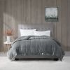 Lightweight Down Alternative Blanket with Satin Trim, Full/Queen
