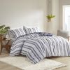 Striped Reversible Comforter Set, Twin/Twin XL