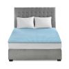 All Season Reversible Hypoallergenic 1.5" Cooling Mattress Topper, Queen size