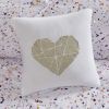 Metallic Printed and Pintucked Comforter, Twin/Twin XL