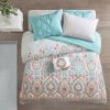 Boho Comforter Set with Bed Sheets, Twin/Twin XL