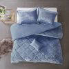 Velvet Duvet Cover Set, Full/Queen