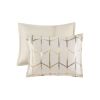 Metallic Printed Duvet Cover Set, Twin/Twin XL