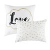 Metallic Printed Duvet Cover Set, Twin/Twin XL